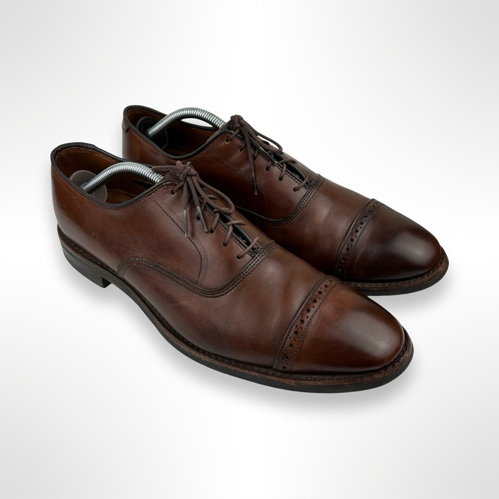 Allen Edmonds Brown Leather Oxfords